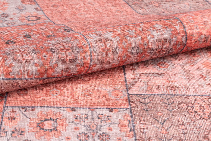 Conceptum Alfombra Jazz Chenille Rosa AL 329 de Poliéster 150x230 cm Suave y Duradera